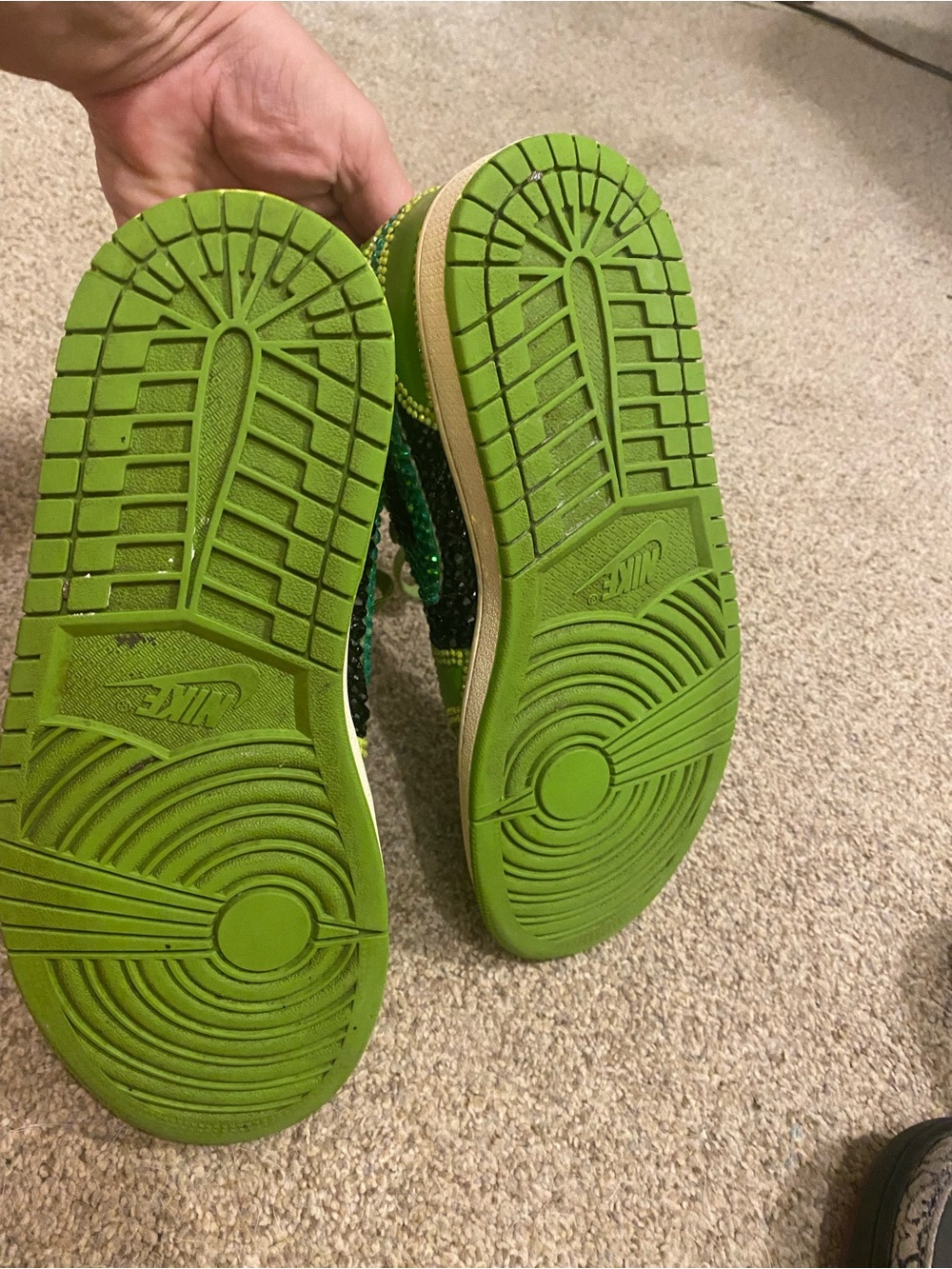 Jordan-1 2022 Altitude’s with metal lace tips. - Picture 12 of 13